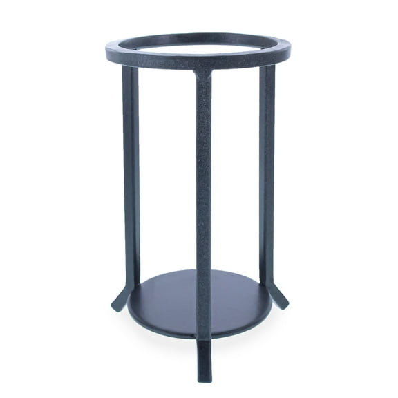 Tall Wrought Iron Large Egg or Sphere Stand Display Holder 4.5 Inches