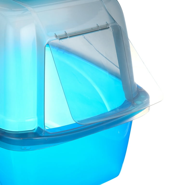 Van Ness Translucent Enclosed Cat Litter Pan Van Ness Translucent Enclosed Cat Litter Pan
