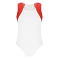 thumbnail image 5 of Fldy Kids Boys Gymnastics Leotard and Shorts Set Ballet Dance Bodysuit Dancewear Yoga Jumpsuit White 14, 5 of 7