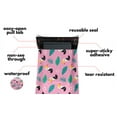 thumbnail image 3 of a la mode Mailers Tucan Pattern Animal Print Reusable 10x13 Poly Mailers 100 Pack, 3 of 9