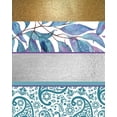 thumbnail image 2 of Kimberly, Allen 15x18 White Modern Wood Framed Museum Art Print Titled - Mixed Teal Purple 2, 2 of 4
