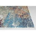 thumbnail image 5 of 5â€™ x 8â€™ Blue Red Abstract Painting Modern Area Rug, 5 of 5