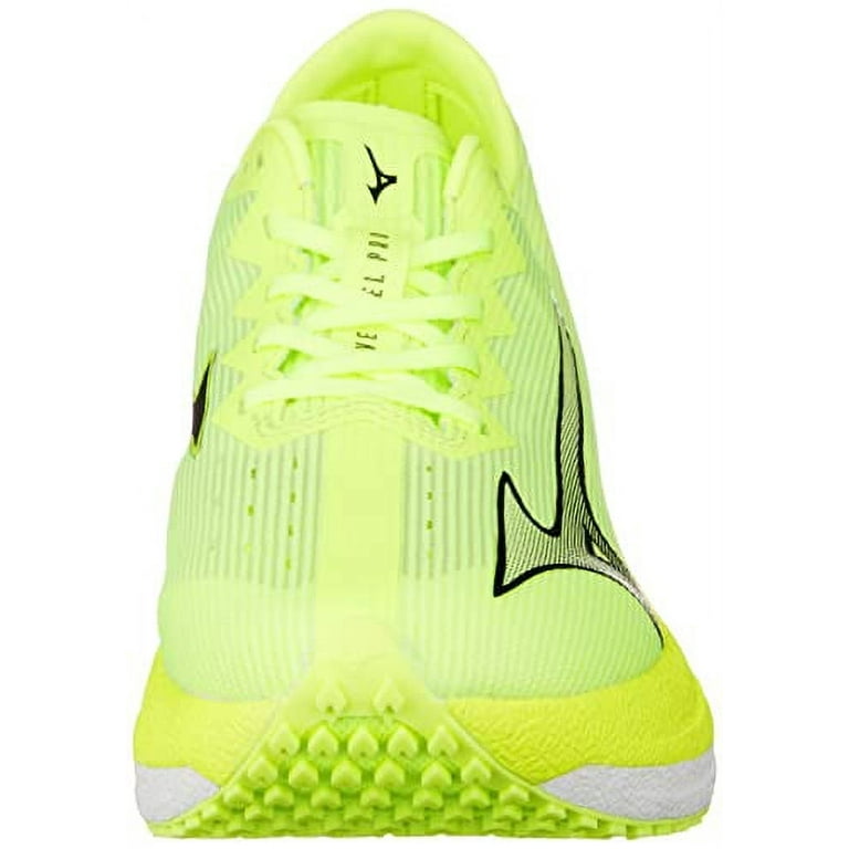 [Mizuno] Track and Field Shoes Wave Duel PRO QTR Lime x Black x White 27.0  cm 2E, Unisex