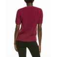 thumbnail image 2 of Vince Camuto womens  Wool-Bend Crewneck Sweater, l, Purple, 2 of 3