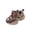 Brown, variant on LTTVQM Kids Sneakers Casual Lace-Up Anti-Skid Tennis Orthopedic Shoes with Arch Support Outdoor Comfy Breathable Running Sports Shoes Purple 8 Toddler