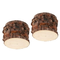 UPGRATOR Round Wood Discs For Crafts Unpainted 20Pcs 1.6X1.6X0.2In