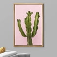 thumbnail image 3 of wall26 Framed Canvas Print Wall Art Vibrant Green Tropical Desert Cactus Succulent Nature Wilderness Photography Realism Floral Botanical Multicolor for Living Room, Bedroom, Office - 16"x24&quo, 3 of 5