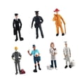 thumbnail image 3 of 7x Estatuas de Simulación Figuras Decoración de personas Figuras de acción humana Modelo para niños Cake de regalo Topper juguete para niños, 3 of 8
