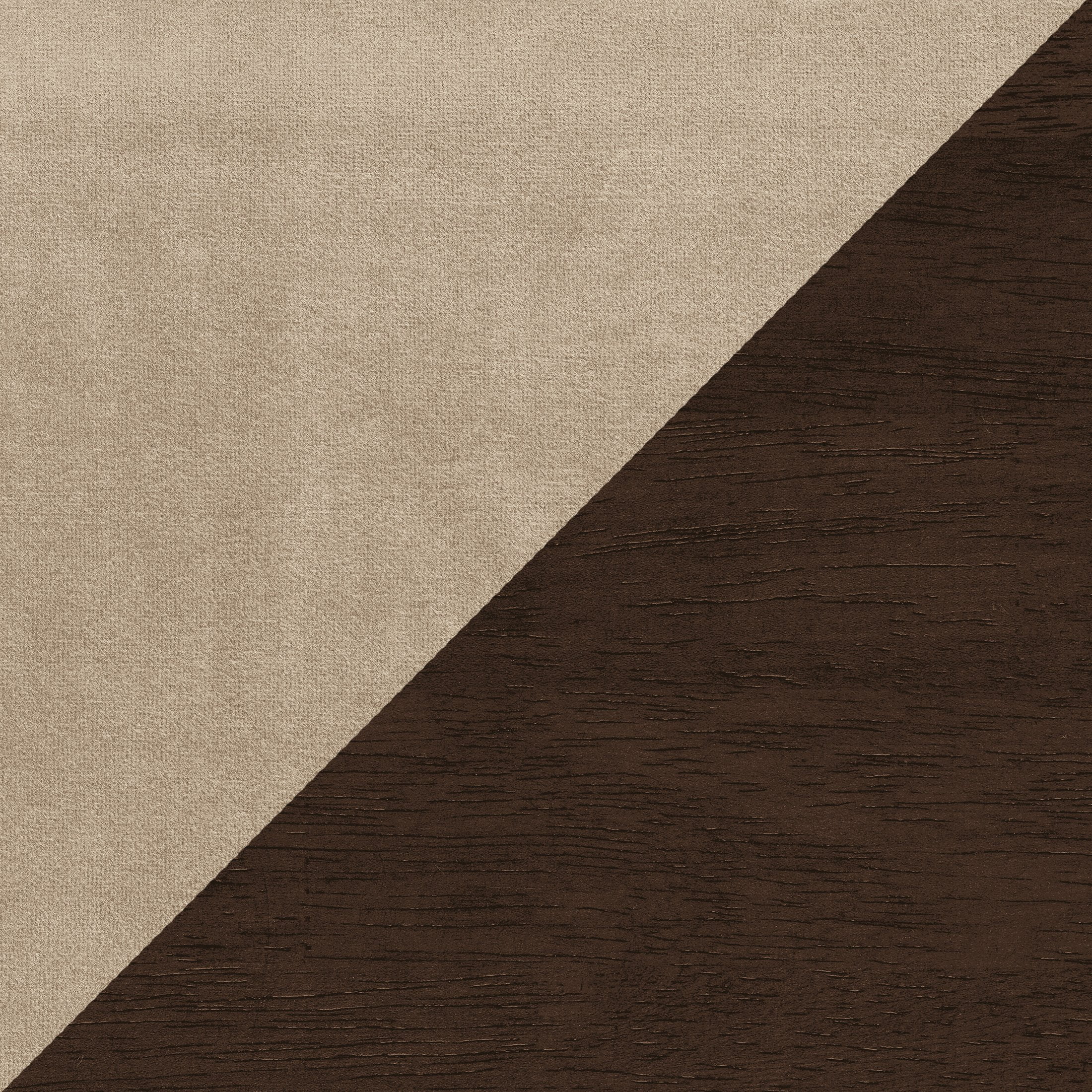 OakvillePark Doran Velvet Fabric Upholstered Accent Chair, Light Brown