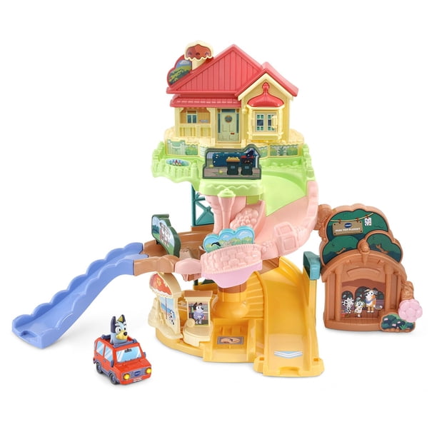 Vehículo Playset VTech Bluey Road Trip con efectos de sonido