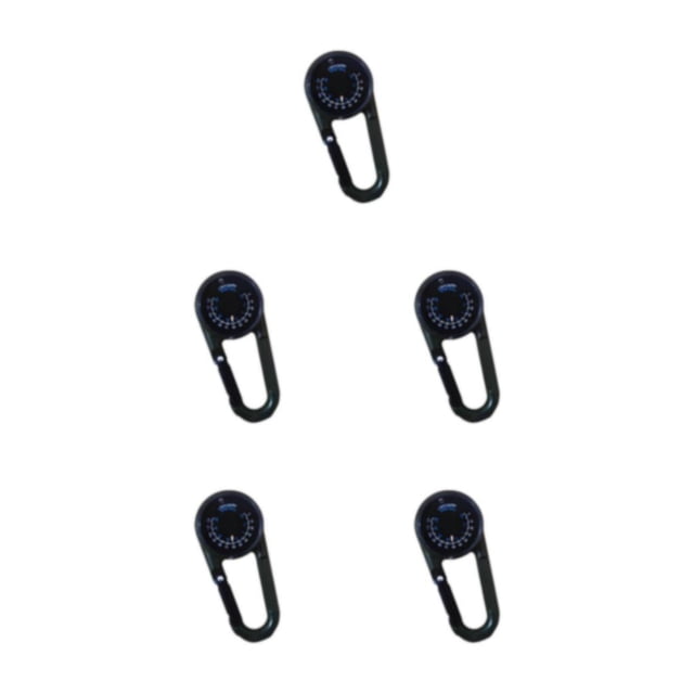 Youkk Mousqueton de Randonnée Multifonctions Léger pour les Aventures en Plein Air en Aluminium Durable et Fonctionnel ArmyGreen 5Set