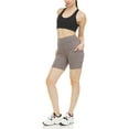 thumbnail image 1 of Women's High Waist Tummy Control Yoga Biker Shorts (Sizes, S-XL), 1 of 4
