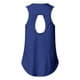 thumbnail image 4 of Prolriy - Camiseta deportiva para mujer, sin mangas, transpirable, con cuello redondo, para gimnasio, yoga, talla M, color azul marino, 4 of 5