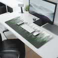 thumbnail image 2 of Upgrade Your Desk with Forest Pattern - XXL Mouse Mat, Large Extended Thin Pad with Non-Slip Base & Stitched Edges - for Gaming & Office (31.5 x 11.8inches), 2 of 7
