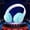 Green, variant on Wireless Headphones, ZzCityTK Bluetooth 5.3 LED Light Headband Headset, Over Ear Gradient Color Gaming Headphones with Microphone 10 Hour Playtime, Blue