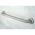 thumbnail image 2 of Kingston Brass DR714248 Metropolitan 24" Grab Bar, 1-1/4" Diameter, Brushed Nickel, 2 of 4