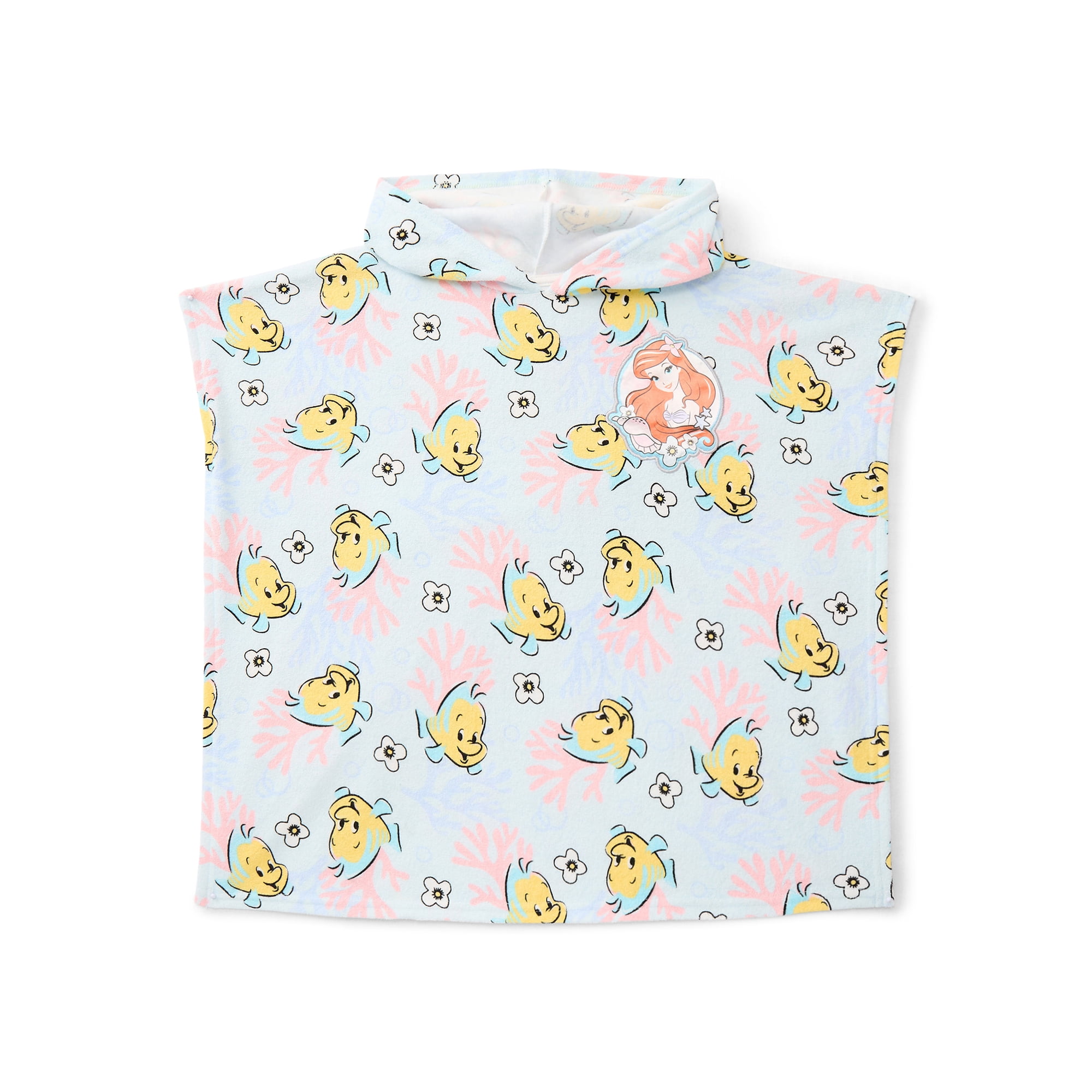 Character Toddler Girl Terry Cover Up Dress with Hood, Sizes 12M-5T