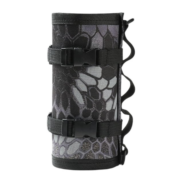 koolsoo Fuel Bottle Holder Propane Tank Pockets Feature Heavy Cylinder Holder Tank Cover Rigg Saddlebags Fuel Bottle for Trails Snake