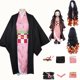 thumbnail image 2 of Anime Demon Slayer hermano y hermana Kamado Nezuko Halloween Cosplay Anime disfraz WigL & Demon Slayer Gao Jinjia LED, 2 of 2