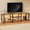 grey, variant on Industrial TV Stand for TVs Up to 70 Inch, Large Entertainment Center with Power Outlets, Led Lights, Open Storage Shelves, Modern Media Console Table with Storage for Living Room