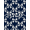 Blue, Pattern 2, variant on ODIKA 4' x 6' Machine Washable Non-Slip Area Rug, macrame geometric High Traffic Rug, Blue, 1175952