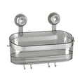 thumbnail image 1 of Non Drilling Bathroom Suction Cup Storage 2026 Upgraded Suction Cup Storage Rack Portable Wall Mounted Bathroom Shower Storage Rack Durable And Detachable Household Storage Bathroom Rugs Towel Warmer, 1 of 8