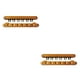 thumbnail image 3 of Estante para tacos de billar Yuarrent montado en la pared soporte de 6 agujeros madera color Negro, 3 of 6