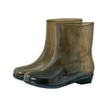 thumbnail image 1 of Bottes de Pluie Mode pour Femmes Durables Transparentes Confortables Légères Chaussures d'Extérieur, 1 of 3