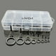 thumbnail image 2 of Guía de varilla Lixada 75pcs Varios tamaños Guía de caña de pescar Punta de la línea de pesca Guía de hilado Ojos Anillos Kit de reparación superior, 2 of 7