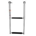 thumbnail image 3 of Pontoon Boat Ladder, Swim Step Space Saving Telescoping With Non Slip Rubber For Marine Boat Pontoons Docks For Swimming Pools Rv, 3 of 8