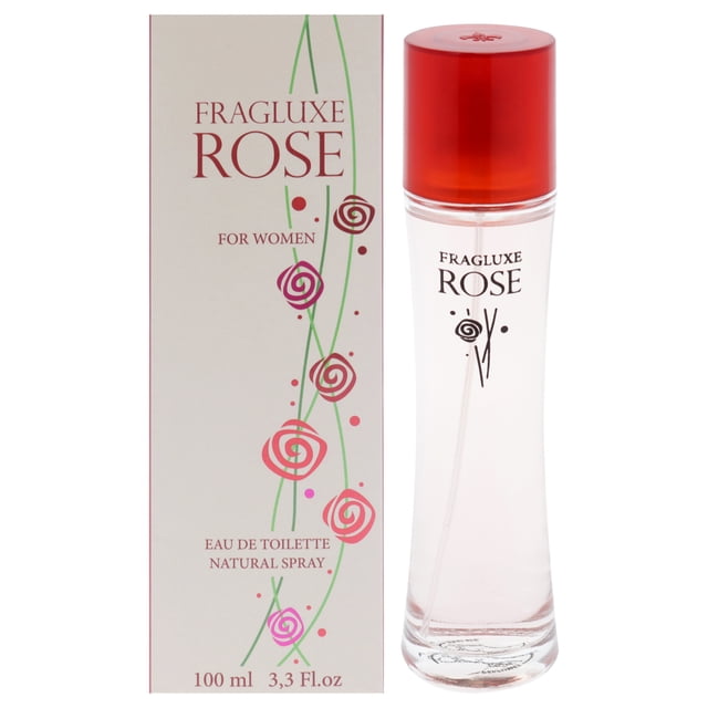 Rose par Fragluxe pour Femmes - Vaporisateur EDT 3,3 oz