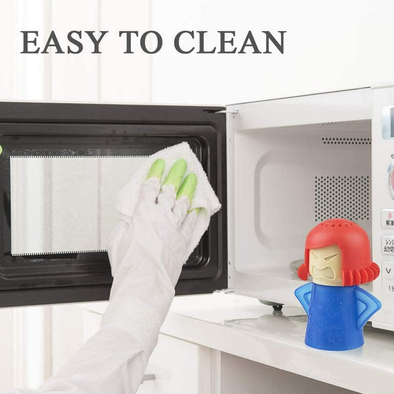Angry Mom Microwave Oven Cleaner Tool, Angry Mama Microwave Steam Cleaner,  Cleaning with Vinegar and Water, Angry Mum Cleaner for Kitchen Office