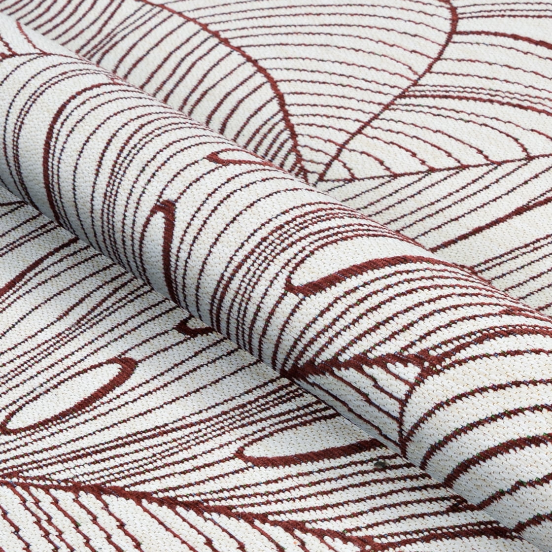 Couristan Castille Palma 8'1" x 11'2" Rouge Outdoor Rug