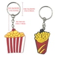 thumbnail image 4 of Llaveros Bolsa Colgante Decorativo PVC Coche Ornamento Paquete Percha Artesanía Dulce Regalo Mano de Obra Fina Estilo de Dibujos Animados Ropa, zapatos y accesorios Miscelánea rojo/amarillo 3 Guardurnaity AP014061-03, 4 of 6