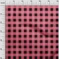 thumbnail image 2 of oneOone Cotton Flex Fabric Gingham Check Printed Craft Fabric BTY 40 Inch Wide, 2 of 4