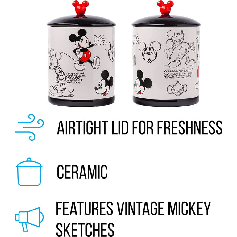 Disney Winnie the Pooh Honey Hunny Pot Sculpted 3D Ceramic Snack Cookie  Jar