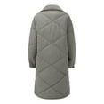 thumbnail image 4 of Vedolay Fall Clothes for Women 2023 Winter Warm Loose Plush Zip Hooded Jacket Coat Grey,S, 4 of 4
