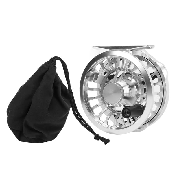 Rueda de pesca con mosca, resistente al agua, aleación de aluminio, carrete de mosca 3/4 ligero de alta resistencia con bolsa de almacenamiento YUNYI BRAND Deportes