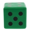 thumbnail image 4 of 2x Dados de Esponja Dados de Punto de Espuma Que para La Enseñanza de Matemáticas Juguete de Ventilación Verde Zulema Dados de esponja, 4 of 8