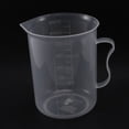 thumbnail image 2 of Measuring Jug 250mL Graduated Beaker Clear White Plastic Cup, 2 of 7