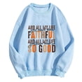 thumbnail image 4 of Women Crew Neck Pullover Women's Sweatshirt Dress 2026 Women Oversize Sweatshirts Long Sleeve Crewneck Letter Printed Lightweight Loose Sweatshirts Blouse Top Xxl, 4 of 7