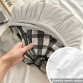 thumbnail image 4 of Twin XL Size Fitted Sheet Set - Orange Grey Pumpkins Fall 2 Piece Bedding Sets 16" Deep Pocket Fitted Sheet with 1 Pillowcases, Thanksgiving Rustic Brushed Microfiber Hotel Luxury Bed Sheets, 4 of 9