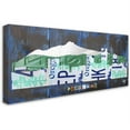 thumbnail image 2 of Design Turnpike 'Portland Skyline License Plate' Canvas Art, 2 of 3