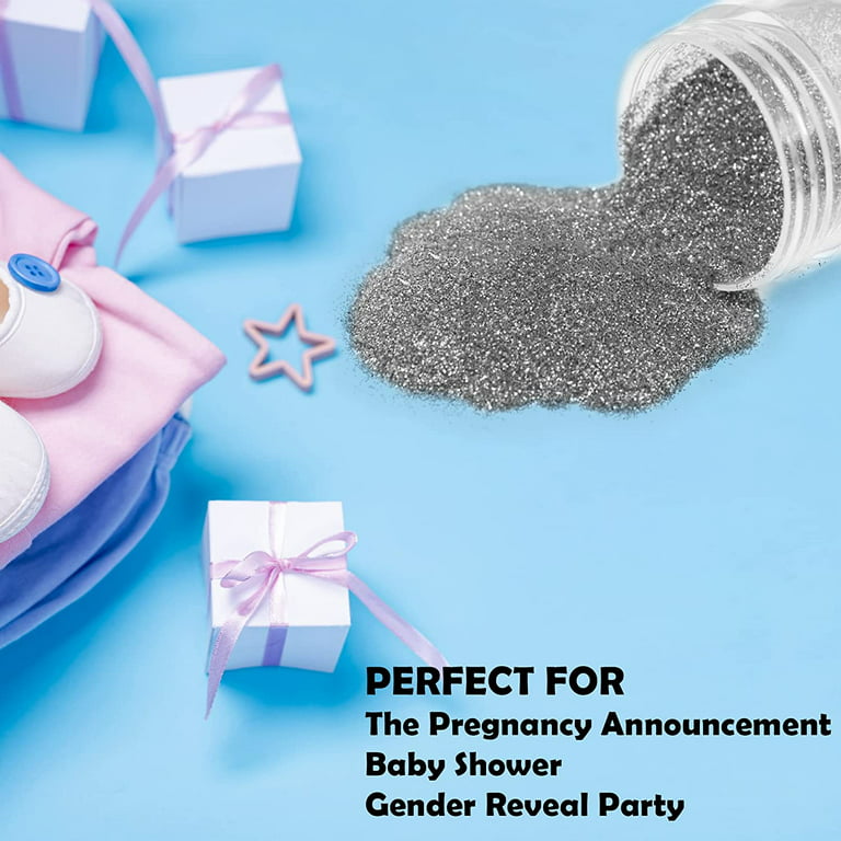 Blue Gender Reveal Cocktail Set  Baby Boy Cocktail Glitter Set For Gender  Reveal Parties, Baby Showers - Sweets & Treats™