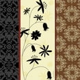 thumbnail image 2 of Ahava 12x12 Black Ornate Wood Framed with Double Matting Museum Art Print Titled - Baroque II, 2 of 4
