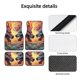 thumbnail image 4 of Balery Colorful Wave Dragon Head Juego de 4 Alfombrillas para Auto, Revestimientos de Caucho Resistente, Diseño Antideslizante, 4 of 7