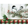 thumbnail image 5 of LPG Greetings Woodland Lodge by Danielle Murray : Deer, Fox, Cardinal, Chickadee : 20 Assorted Christmas Cards in Keepsake Box, 5 of 10
