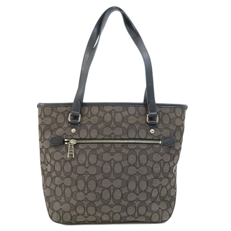 Pre Owned Coach F55364 Signature Tote Bag Canvas Women s Good Walmart