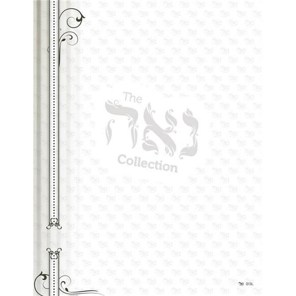 Nua Collection And Gifts SZ013L Design Paper - Traditional Side Swirl 8.5 x 11 in. - 10 per Pack