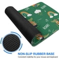 thumbnail image 6 of Long Mouse Pads for Desk,Green Crocodile Rainbow Pattern Desk Mats on Top Of Desks, Desk Mouse Pad Extra Large with 3mm Non-Slip Base and Stitched Edge for Gaming,Office,Work,Home 31.5"x11.8", 6 of 6